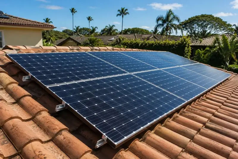 Installation de panneaux solaires à la Chapelle-Hermier